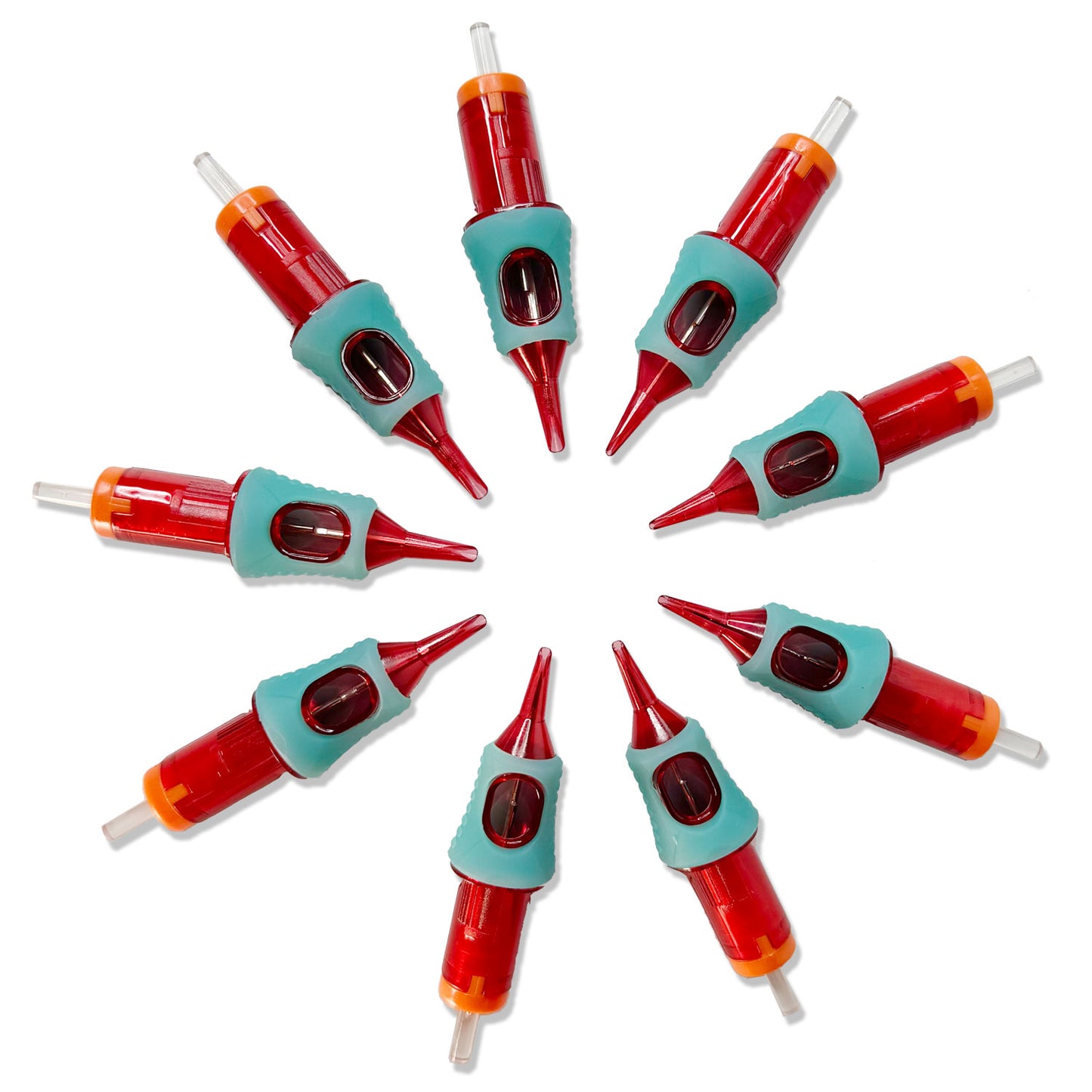 20Pcs Tattoo Cartridge Needles RS RL RM Disposable Sterilized Safety Tattoo Needle for Tattoo Machines Permanent Makeup Supplies