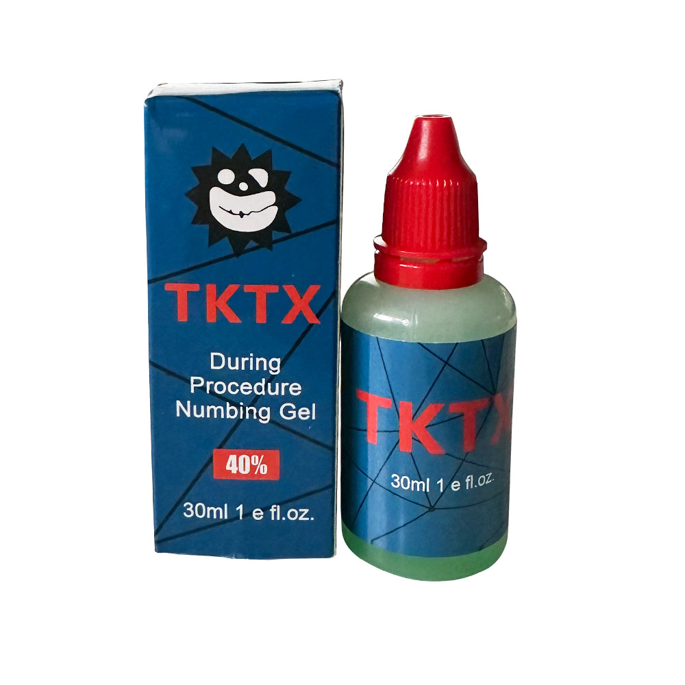 TKTX During Procedure Numbing Gel Anesthesia Tattoo Painless Cream Microblading Eyebrow Lip 30ML