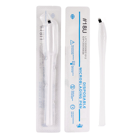 Disposable Microblading Manual Pen Permanent Makeup Eyebrow Tattoo Pen