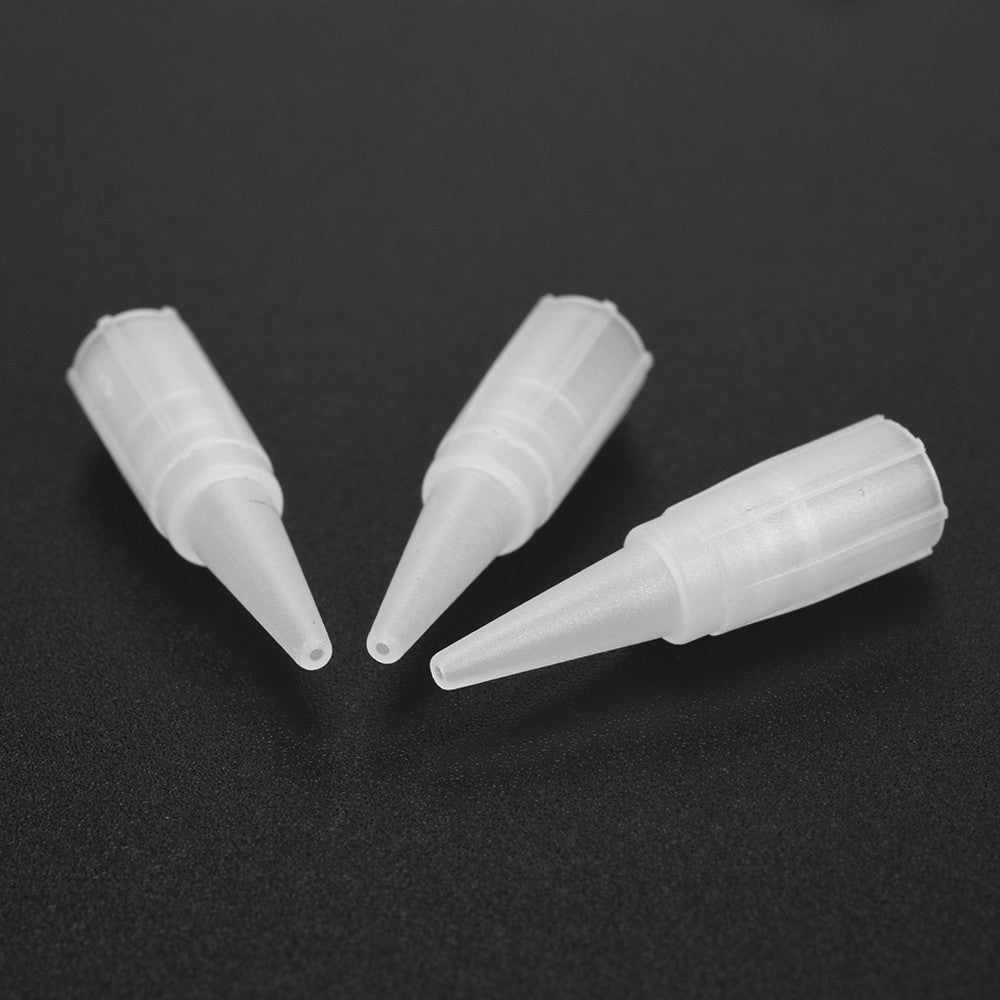 Disposable Tattoo Needles Tips 1/3/5RL Plastic Cap for Permanent Makeup Eyebrow Lip Machine Big Size 05*0.7*2.5CM