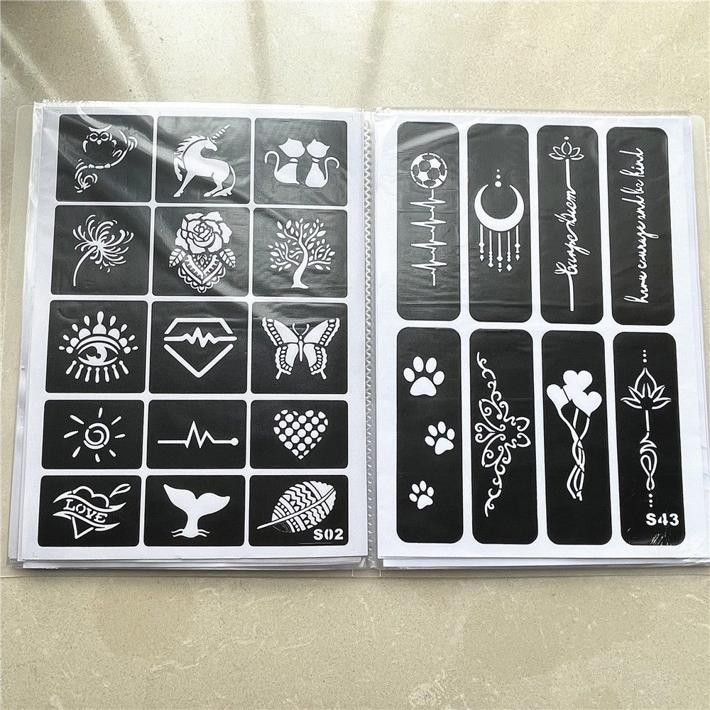 12Pcs Provizora Tatua Pasto Hindaj Hennaj Konusoj 25G